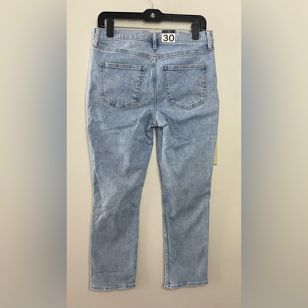 Gap Vintage Slim Mid Rise Slim Stretch Denim Distressed Jeans Pant Size 30. NWT - Picture 11 of 17
